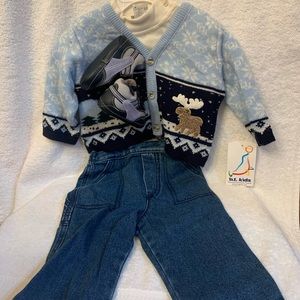 NWT 4-pc baby outfit • size 6-9 months